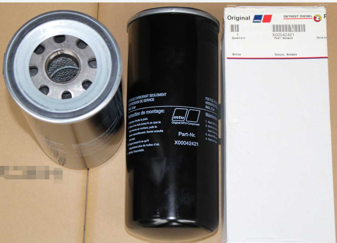 Germany mtu or Benz diesel engine parts, MTU FUEL FILTERS, fuel filter