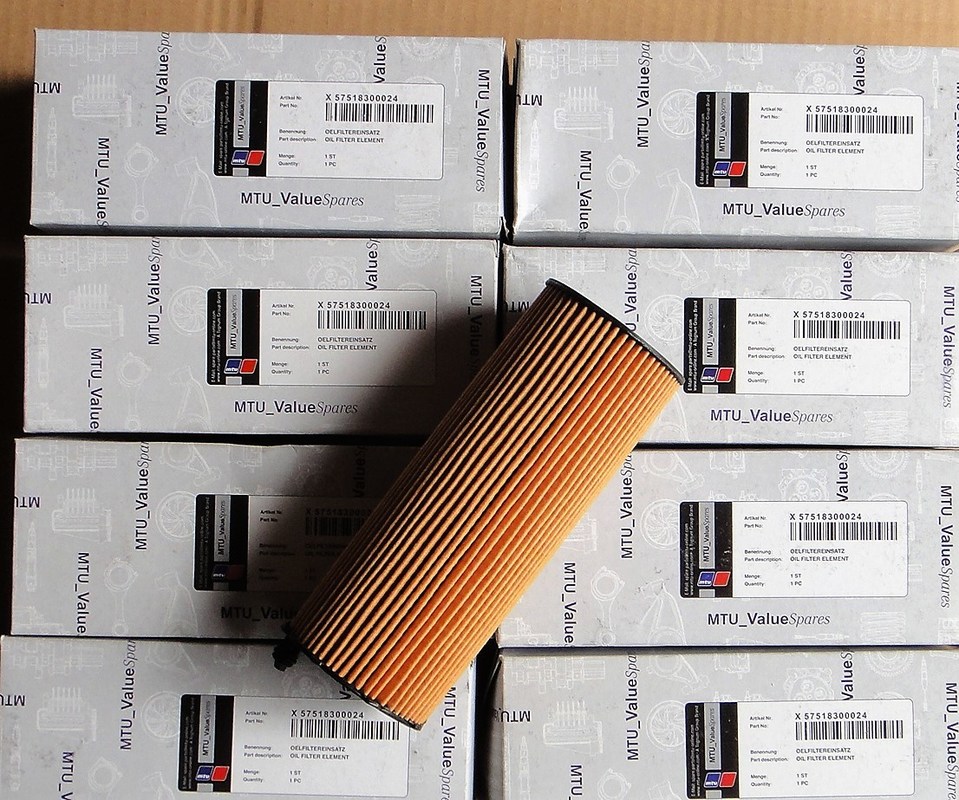 Germany mtu or Benz diesel engine parts, MTU OIL FILTER,oil filters for