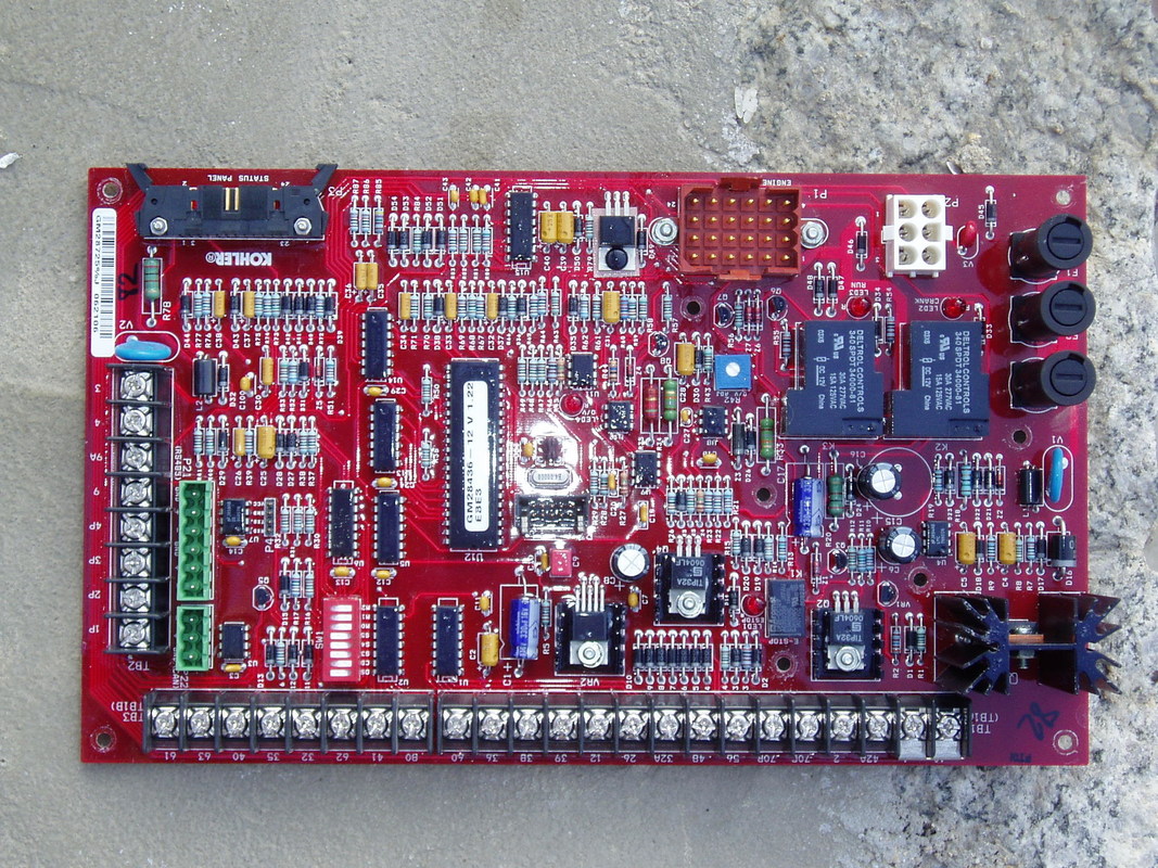 USA KOHLER diesel generator parts,KOHLER cotroller, main circuit board