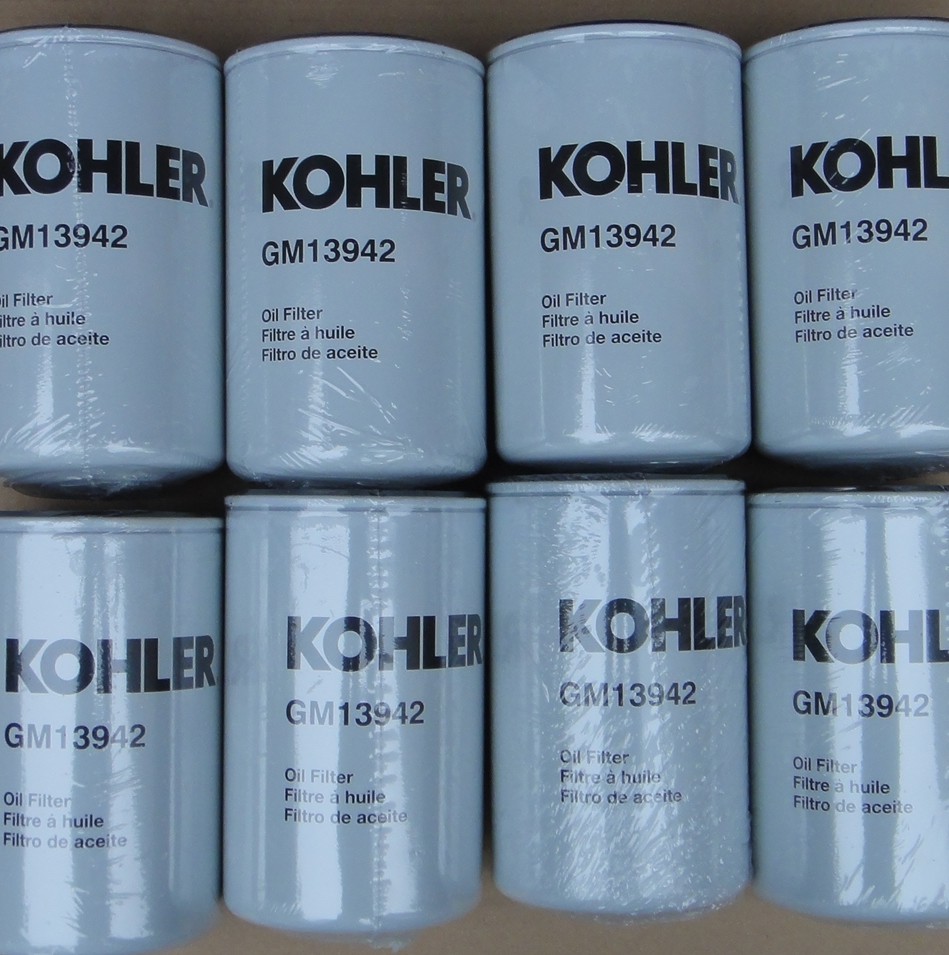 USA KOHLER diesel generator parts,KOHLER oil filters,GM13942,GM13943
