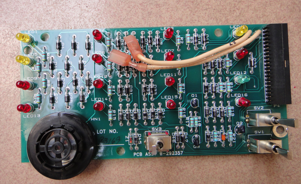 USA KOHLER diesel generator parts,KOHLER cotroller, 16light circuit