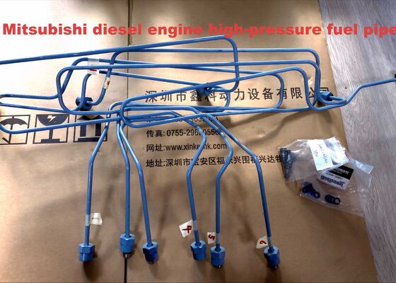 High-pressure fuel pipe for Mitsubishi,S6R,S6R2,37561-36700, 37561-52100,37561-52200,37561-52400, 37561-52400,37561-52500,37561-52600, 37560-24100,37560-24200,37560-24300, 37560-24400,37560-24500