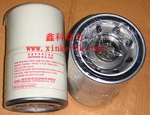 DOOSAN parts and DAEWOO parts,FUEL FITER FOR DOOSAN, 65.05510-5022B,400508-00093