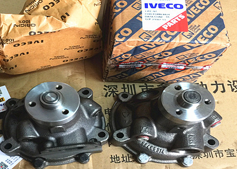 IVECO diesel engine parts，Iveco generator accessories，Water pump for Iveco,99454833,93191101,4813370,98465314,504065104
