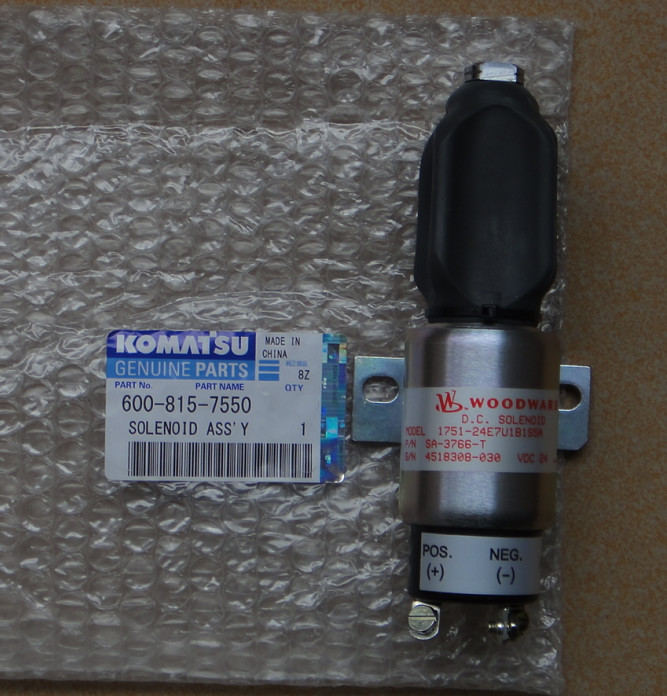 Japan,KOMATSU Diesel engine parts,solenoid valve for komatsu,600815