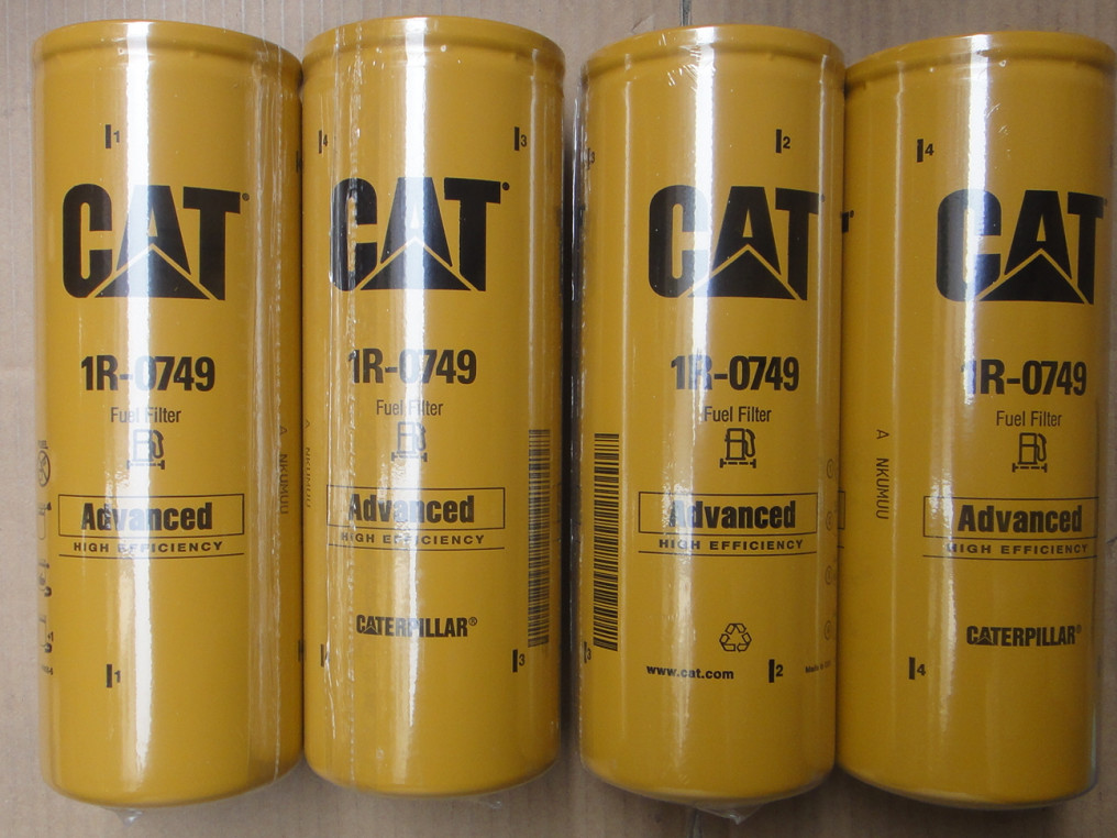 USA Caterpillar diesel generator parts, fuel filters for Caterpillar